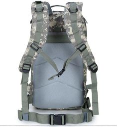 Function:  Travel Backpack,Mountaineering Backpacks,Camouflage Pack Schoolbag  
  Backpacks Type:  Internal Frame  
  Size:  26*48*26 cm(H*L*W)  
  Occasion :  Versatile Outdoor Travel Camping Hiking  
  Fit for :  Female Women Ladies Unisex Male Man Student Teenagers  
  Main Material :  High Quality Oxford Nylon  
 
 
  FRONT & SIDE MOLLE SYSTEM: the 3 days assault tactical backpack designed with front & side molle system. It will be easy to add more tactical pouches or gear to expand the ca Durable Khaki Backpack For Camping, Durable Khaki Backpack For Hiking, Camouflage Backpack For Outdoor Activities, Military Style Green Backpack For Outdoor, Khaki Military Backpack For Outdoor Activities, Military Style Khaki Backpack For Outdoor Activities, Military Style Green Outdoor Backpack, Camouflage Outdoor Standard Backpack, Camouflage Outdoor Backpack