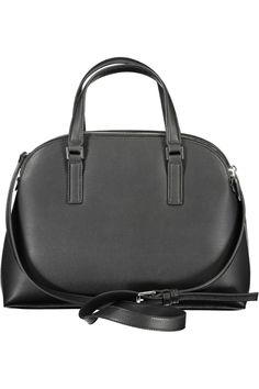 Experience the epitome of urban chic with this Calvin Klein masterpiece. Expertly crafted with sustainability in mind, it boasts a 51% polyester and 49% polyethylene blend that exudes sleekness. Designed for the modern woman, this handbag features two handles ensuring versatility and comfort with its adjustable and detachable shoulder strap. It’s not just about looks; functionality is key with three distinct compartments and an internal pocket for your essentials. Secure your possessions with th Modern Top Handle Bag With Adjustable Handle, Modern Workwear Bags With Zipper Closure, Modern Bags With Adjustable Handle And Round Handle, Modern Satchel Bag With Adjustable Handle, Workwear Top Handle Bag With Zipper, Modern Calvin Klein Shoulder Bag With Zipper Closure, Sleek Satchel With Top Carry Handle, Top Handle Bag With Zipper Closure For Work, Modern Business Shoulder Bag