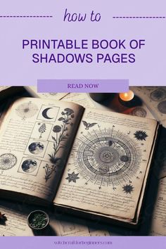 Unlock your creativity with our beautiful printable pages for your Book of Shadows! Perfect for beginners in witchcraft, these templates help you organize your spells, rituals, and notes. Create a personal grimoire filled with meaningful details. Start manifesting your desires today. Each printable page offers guidance and inspiration to enrich your spiritual path. Get started on crafting your unique witch's journal with our easy downloadable designs About Me Witch Journal, Grounding Grimoire Page, Bujo Book Of Shadows, Printable Spell Book Pages Free, Book Of Shadows Pages Ideas Free Printable, Magic Spell Book Art, Free Witchcraft Books, Grimoire Ideas Journal Pages Free, Free Book Of Shadows Printables