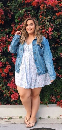 11 Plus Size Summer Outfits You Can Rock – Society19 Loey Lane, Acrylic Nail Ideas, Big Girl Fashion, Ankara Style, Plus Size Outfit, Plus Size Fashion For Women