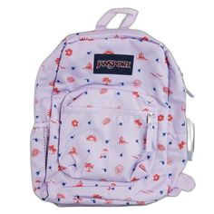 Jansport Cross Town Backpack Lagoon Luau Simple Bag Compartments Pocket New With Tags! 17 X 12.5 X 6 Inches Sporty Purple Bag For Back To School, Bag Compartments, Jansport Backpacks, Simple Bag, Jansport Backpack, Simple Bags, 6 Inches, Bag Lady, Backpacks