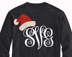 Holiday Shirt Ideas, Boat Neck Shirt, Svg Monogram