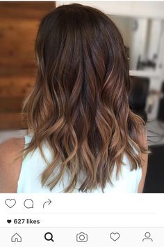 Long Bob, Balayage, Long Hair Styles, Hair Styles, Hair, Beauty, Color