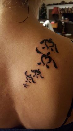 Children Tattoos For Moms, Children Tattoos, Tortoise Tattoo, Tattoos For Moms, Hawaiian Tattoo