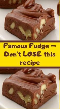 Recipe Using Evaporated Milk, Simple Fudge Recipe, Recipe For Fudge, Simple Fudge, Famous Fudge, Carnation Milk, Best Fudge Recipe, Homemade Fudge Recipes, Fudge Recipes Chocolate