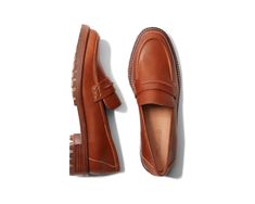 Women's Madewell The Corinne Lugsole Loafer | Zappos.com Casual Work Shoes Women, Lugsole Loafer, Comfortable Office Shoes, Penny Loafers Outfit, Airplane Quilt, Work Shoes Women, Fall Lookbook, Brown Loafers, Madewell Shoes