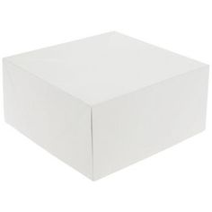 an empty white box on a white background