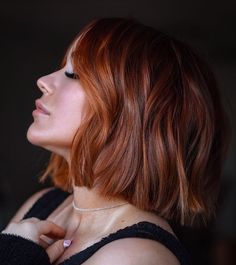 Soft Money Piece, Pinkish Brown Hair, Light Red Hair, Framing Pieces, Light Auburn Hair, Red Hair Looks, Red Bob, Shades Of Red Hair, Reddish Brown Hair