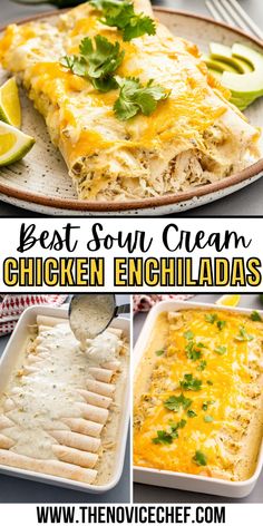 chicken enchiladas are an easy and delicious dish to make for the next meal