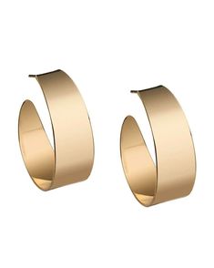 Jennifer Zeuner Jewelry Small Sandra Hoops 18k yellow gold Silhouette finish Hoop style 1.25” D Push back post Simple Studs, Bath And Body Shop, Travel Jewelry, Gold Plated Silver, Gold Plated Sterling Silver, Rose Gold Plates, Or Rose, Silver Plate, Jewelry Box