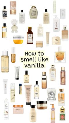 Vinalla Perfume, Vanilla Hygiene, Vanilla Skincare, Vanilla Vibes