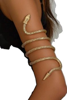 Gold Snake Shape Jewelry For Parties, Metal Bangle Chain Bracelet For Parties, Party Metal Bangle Chain Bracelet, Metal Party Bracelet, Adjustable Metal Jewelry For Party, Adjustable Metal Jewelry For Parties, Adjustable Gold Snake-shaped Jewelry, Gold Snake-shaped Jewelry For Party, Gold Snake-shaped Party Jewelry