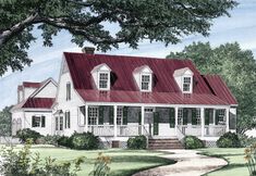 this is an artist's rendering of the country house