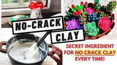 Air Dry Clay Recipe Cold Porcelain, Homemade Porcelain Clay, How To Make Cold Porcelain Clay, Diy Cold Porcelain Clay Recipe, Homemade Airdry Clay How To Make, Diy Porcelain Clay Recipe, Pottery Clay Recipe, Cold Clay Porcelain Ideas, Porcelain Clay Ideas