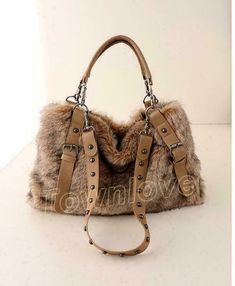 Stylish Women‘s Faux Fur Shoulder Bags Handbag Messenger Bag Travel Casual   Due to manual measurement, please allow 2-3cm error Dear friend: If you feel difficult to choose the size ,you can feel free to contact us, we will give you some suggestion,but it is for you reference only.   Payment   We only accept Paypal:  Auction Item Number, your Full Name and Shipping Address MUST be included in the Escrow payment. All payments are expected within 14  days� after the auction is closed. All non-pay Bags 2024, Studded Handbag, Winter Bags, Fur Purse, Popular Handbags, Studded Bag, Fur Bag, Tote Handbag, Bag Travel