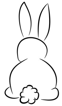 a black and white drawing of a bunny sitting on the ground with its eyes closed