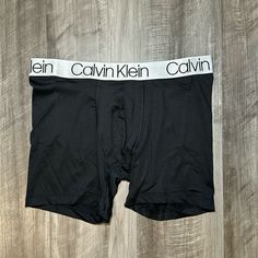 Item Is Nwot And Has Never Been Worn. Men's Underwear Is Size Medium. Uf1430 Casual Anti-odor Black Boxer Briefs, Casual Black Anti-odor Boxer Briefs, Black Cotton Anti-odor Boxer Briefs, Stretch Black Boxer Briefs With Letter Print, Calvin Klein Briefs, American Flag Sweater, Bright Color Dresses, Adidas Track Suit, Compression Pants