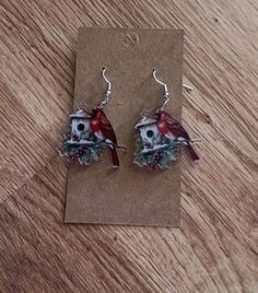 Check out Womens Dangle Earrings Cardinal Design, the latest item I added on eBay! #eBay #eBaySeller Cardinal Design, Fashion Jewelry Earrings, Leather Earrings, Ebay Seller, Fashion Watches, Jewelry Watches, Dangle Earrings, Jewelry Earrings, Faux Leather