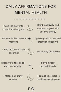 a poster with the words positive affirmations for self confidence