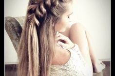 cute summer hairstyles Lovely easy summer hairstyles for long hair best 25 easy summer Dunner Wordend Haar, Gorgeous Braids, Old Hairstyles, Easy Summer Hairstyles, Fish Tail, Haircuts For Long Hair, Long Hair Girl