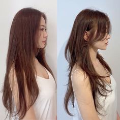 Hair Straight With Layers, Hairstyles For Long Hair Wolfcut, Short Top Layers Long Hair, Mullet For Long Hair, 360 Butterfly Haircut, Cool Long Haircuts For Women, Long Hair Mullet Straight Hair, Hair Ideas Long Haircuts, Layered Hair Styles For Long Hair