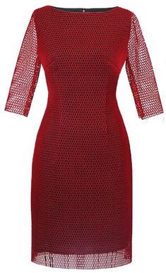 Malena Red Net dress -Gorgeous red and black net dress. - knee length -Fully lined -Invisible zipper in the back -Made in the USA - Ships within 3-5 business days. Red Net Dress, Black Net Dress, Black Dress Knee Length, Red And Black Dress, Dress Modest, Net Dress, Dress Knee Length, Modest Clothing, Home Dress