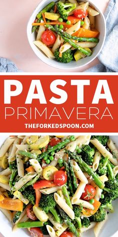 pasta prima veggie salad with tomatoes, broccoli and green beans in a white bowl