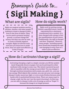 How To Use Sigils Symbols, How To Activate A Sigil, How To Charge A Sigil, How To Charge Sigils, How To Make Your Own Sigil, Activating Sigils, Charging Sigils, Sigils Making, How To Activate Sigils