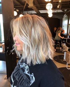 Blonde Lob, Balayage Blond, Money Piece, Hairstyles Braided, Blonde Hair Inspiration, Ombré Hair, Blonde Hair Looks, Long Bob Hairstyles, Brown Blonde Hair