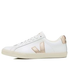 Veja Campo Lace-Up Sneakers 'White Platine' EO022490 Lace Up, Lace, White