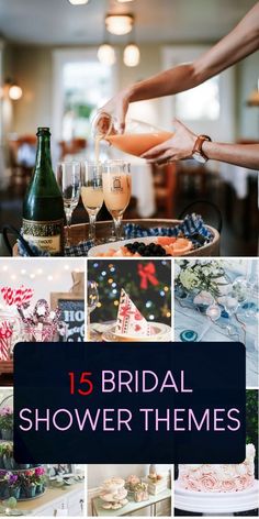 bridal shower themes for the bride and groom