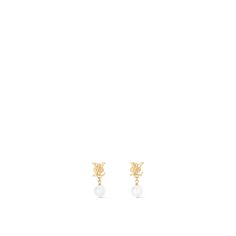 LV Iconic Louisa Earrings S00 - Women - Fashion Jewelry | LOUIS VUITTON ® Cherry Moon, Louis Vuitton Earrings, Louis Vuitton Official Website, Louis Vuitton Official, Fashion Jewelry Earrings, Color Dorado, Earrings Collection, Love Symbols, Gold Material