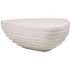 six white plates stacked on top of each other