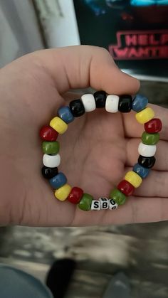 Sbg Bracelet Design, School Bus Graveyard Bracelet, School Bus Graveyard, Kandi Inspo, Grave Yard, Bus Graveyard, Kandi Bracelets, Bracelet Ideas, School Bus