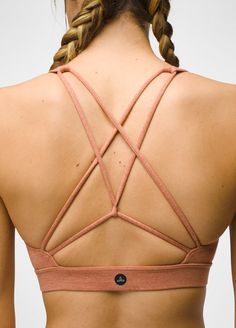 A super-soft v-neck bra that offers light support. Leotard Inspiration, Hippie Clothes, Qi Gong, Strappy Bra, Athletic Gear, Kundalini Yoga, Pilates Reformer, Hippie Outfits, Sports Bras