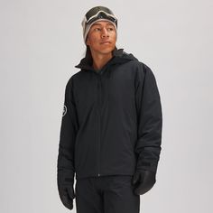 Some of the best days at the ski resort can be the coldest days of the year. To make sure we can stay comfortable throughout the day, we created the Powder Ridge Insulated Ski Jacket. This jacket combines a waterproof and breathable construction with recycled Primaloft insulation that traps our body heat without weighing us down or restricting movement. Ski Jacket Mens, Snowboard Jacket, Days Of The Year, Body Heat, Ski And Snowboard, Ski Resort, Ski Jacket, Our Body, Cold Day