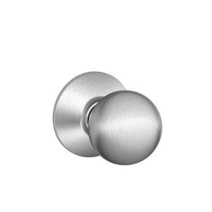 Orbit Series Satin Chrome Passage Hall/Closet Door Knob - Super Arbor Closet Door Knobs, Corner Door, Privacy Lock, Brass Bed, Hall Closet, Lock Style, Closet Door, Closet Doors, Door Knob