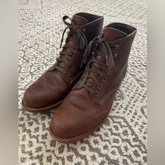 In Great Condition. Unisex, Women’s 10, Men’s 8 Wolverine 1000, Wolverine 1000 Mile, S 10, Lace Up Boots, Shoe Laces, Shoes Mens, Size 10, Lace Up, Women Shoes