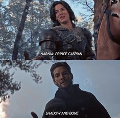 the two scenes in game of thrones, one with a horse and another with a man