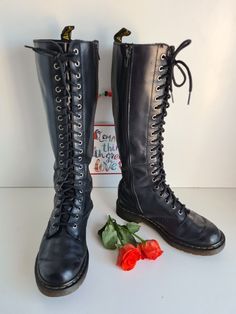 I have a selection of more than 500 pair of RARE, VINTAGE Dr Martens boots. Please visit my SHOP to check out my other DOCs. I will be listing new ones every day.  Condition: 8/10,  good condition Let me know in case you have any questions Dr Martens Boots, Boots Uk, Dr. Martens, Boot Shoes Women, Knee High, Soft Leather, Womens Boots, Shoe Boots, Women Shoes