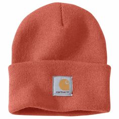 Born in 1987, the A18 Watch Hat quickly rose as an icon. Originally designed as a workwear essential, it can now be found at construction sites and campgrounds, state fairs and football stadiums. Previously known as the Acrylic Watch Hat Workwear Essentials, Easy Winter Outfit, Cuffed Beanie, Cuff Watch, Men's Knit, Carhartt Mens, Light Orange, Acrylic Material, Knit Cuff