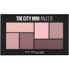 Pop Packaging, Maybelline Eyeshadow Palette, Maybelline Eyeshadow, Mini Eyeshadow Palette, Tiny Cooking, Eye Makeup Looks, Matte Eyeshadow Palette, Maybelline Makeup, Matte Makeup