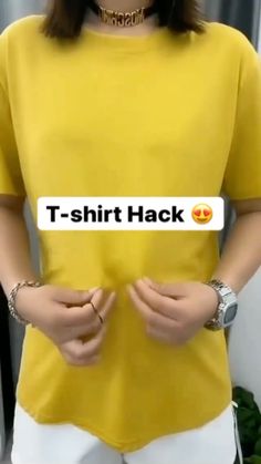 fashion.selection on Instagram: 💛 T Shirt Hacks, Diy Clothes Hacks, Shirt Hacks, Back Porch Ideas Covered, Travel Essentials Men, Back Porch Ideas, Summer Dresses For Wedding Guest, Summer Black Dress