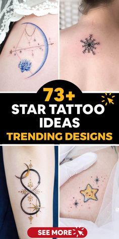 Starlight Tattoo, Aztec Tattoos Sleeve, Small Star Tattoos, Infinity Tattoos