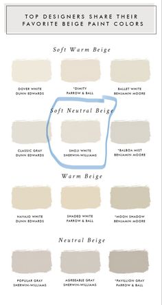 the different shades of paint that you can use to decorate your walls and floors with