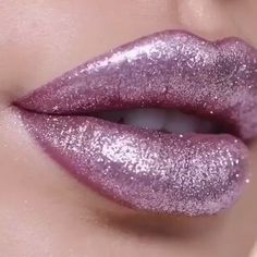 Glitter Lipstick, Ombre Lips, Makeup Tutorial Video, Makijaż Smokey Eye, Glitter Lips, Makeup Blogger