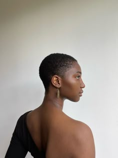 Black Woman Low Haircut, Buzzed 4c Hair, Buzz Cut Black Women 4c Hair, 4c Buzz Cut Black Women, Lowcut Hair For Black Women, Bald Black Women Shaved Heads, Female Low Cut Hairstyles, Buzz Cut Women Black, Big Chop 4c Hair