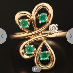 14k Emerald & Diamond Butterfly Ring 14k Yellow Gold Size: 8.25 Weight: 4.80 Gorgeous Butterfly Ring May Birthstone Diamond Jewelry Stamped 14k, Green Diamond Ring In 14k Gold, Fine Jewelry Emerald Ring Stamped 14k, Fine Jewelry 14k Gold Emerald Ring Stamped, Fine Jewelry 14k Gold Emerald Ring, 14k Gold Emerald Ring - Fine Jewelry, 14k Gold Jewelry For Anniversary With May Birthstone, 14k Gold Jewelry For Anniversary, May Birthstone, Yellow Gold Rings Stamped 14k For May Birthstone