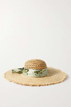 Whimsical Dresses, Magnolia Garden, Magnolia Gardens, Whimsical Dress, Straw Hat, Hat Designs, Net A Porter, Shades Of Green, Sun Hats