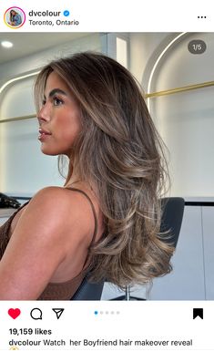 Brown Cool Balayage, Cool Balayage, Boyfriend Hair, Brown Hair With Blonde Highlights, Best Hairstyle